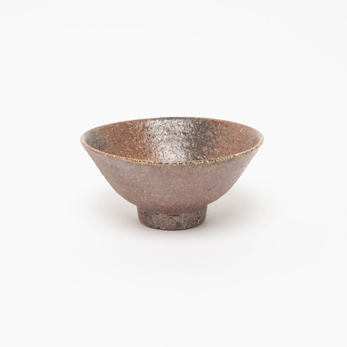 Tea bowl stoneware, Anagama