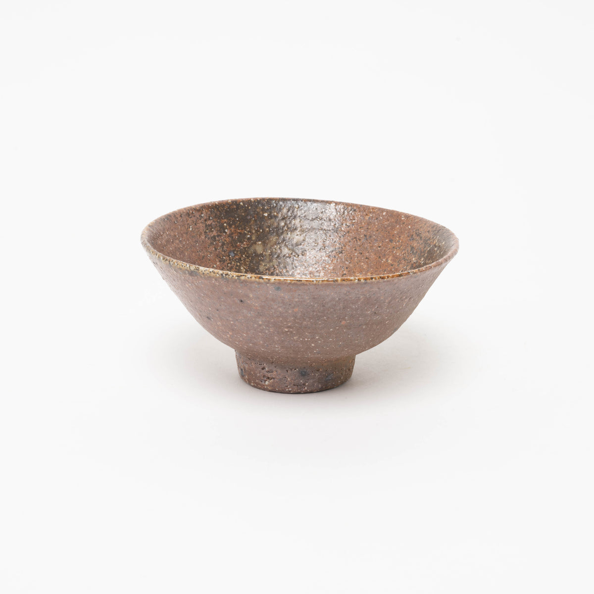 Tea bowl stoneware, Anagama