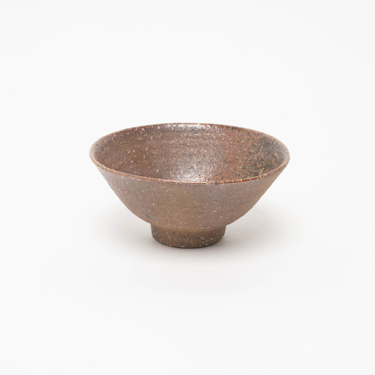 Tea bowl stoneware, Anagama